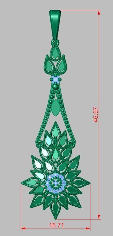 Exclusive Pendant model 3D 0182 printable model-9 3D print model_12