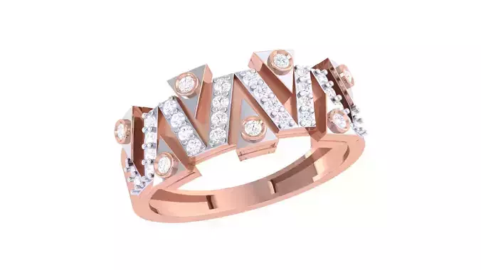 Wedding Engagement Rings 3dm STL OBJ FBX Renders Details
