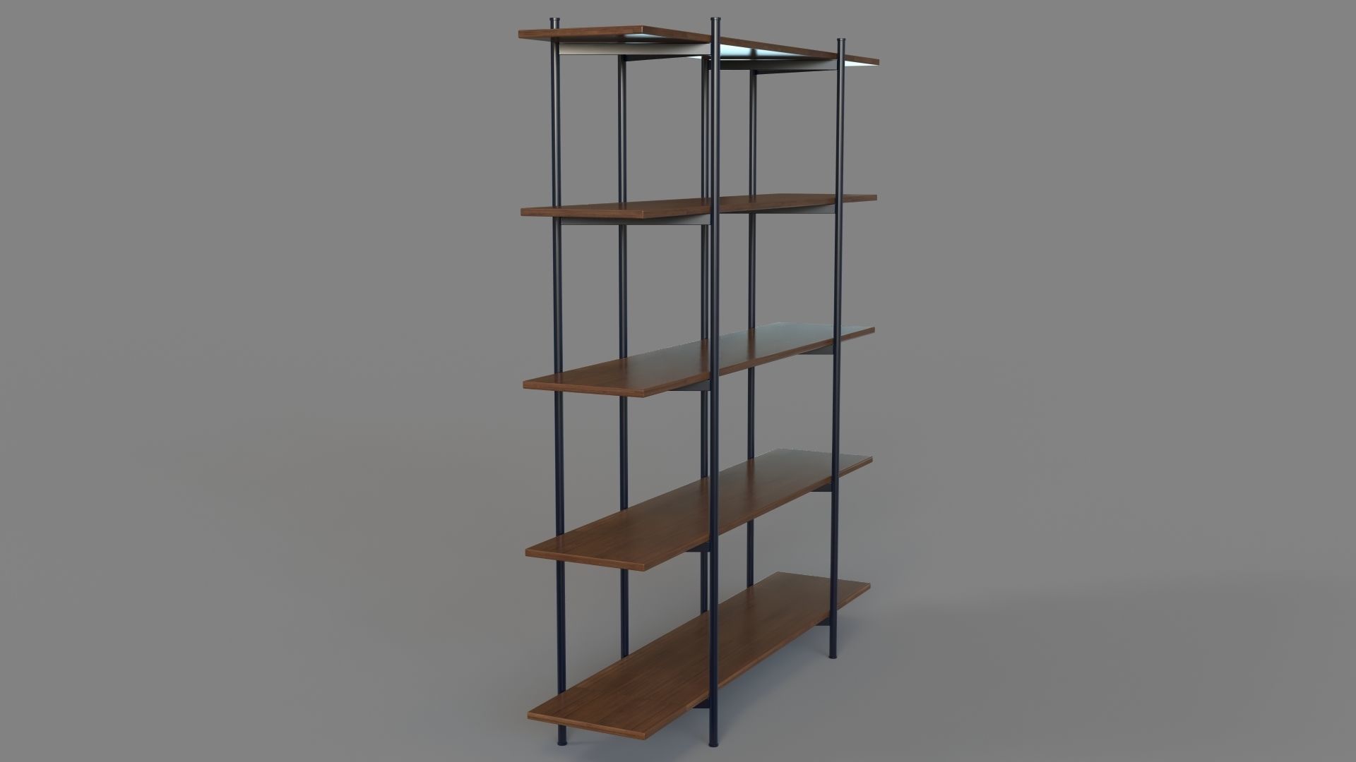 Studio Line Metal Shelf Exotic 3D model_2