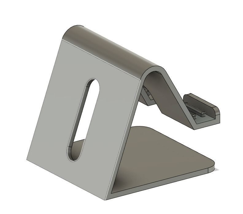 Phone holder 3D print model_2