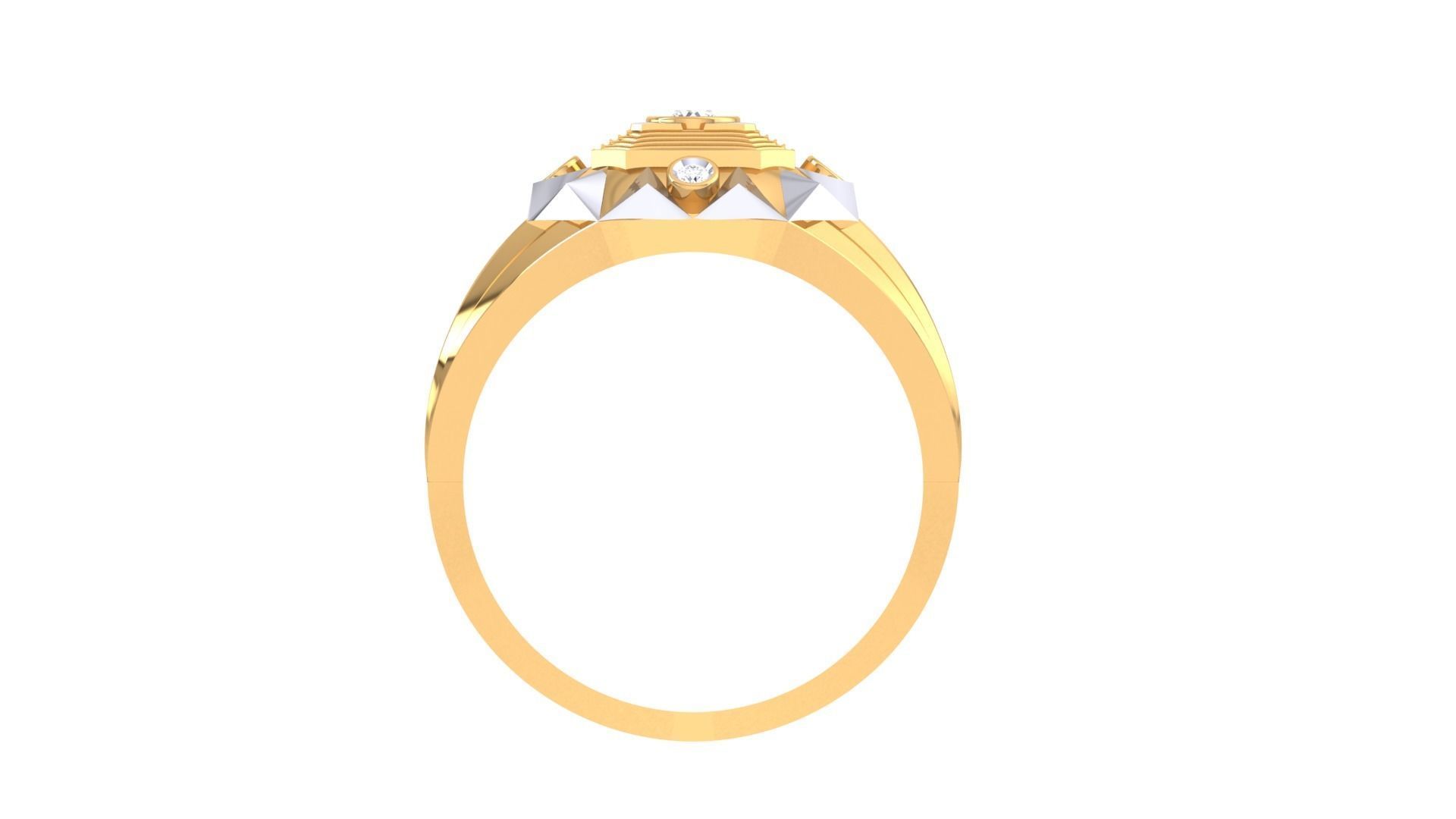 Wedding Engagement Rings 3dm STL OBJ FBX Renders Details 3D print model_3