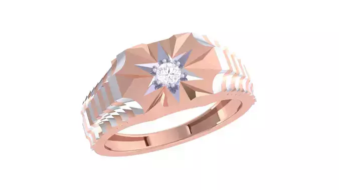 Wedding Engagement Rings 3dm STL OBJ FBX Renders Details