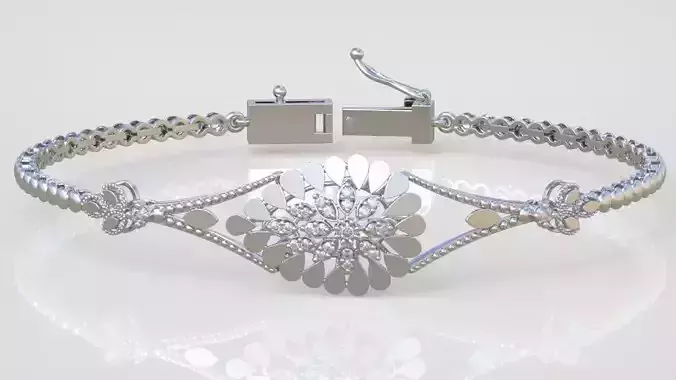 Exclusive Bracelet model 3D printable model 0046-15