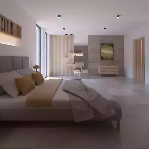 Bedroom Interior 02 3D model