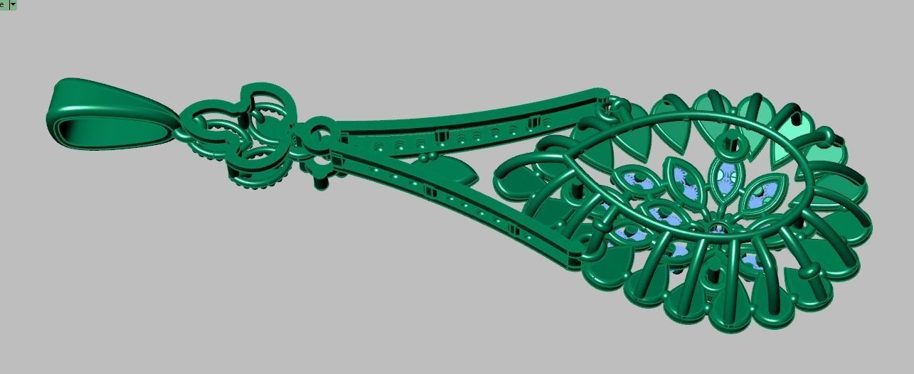 Exclusive Pendant model 3D 0183 printable model-8 3D print model_10