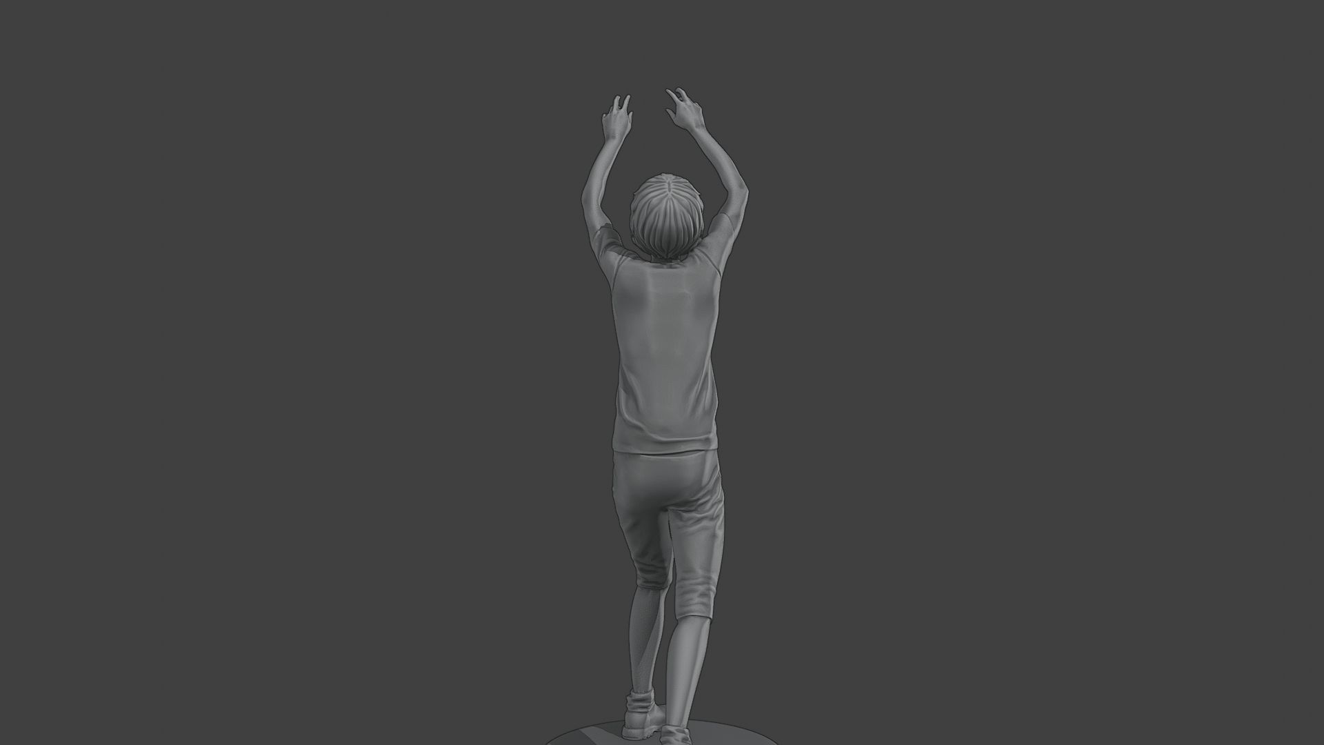 Casual Female Zombie CZ4 0002 3D print model_6