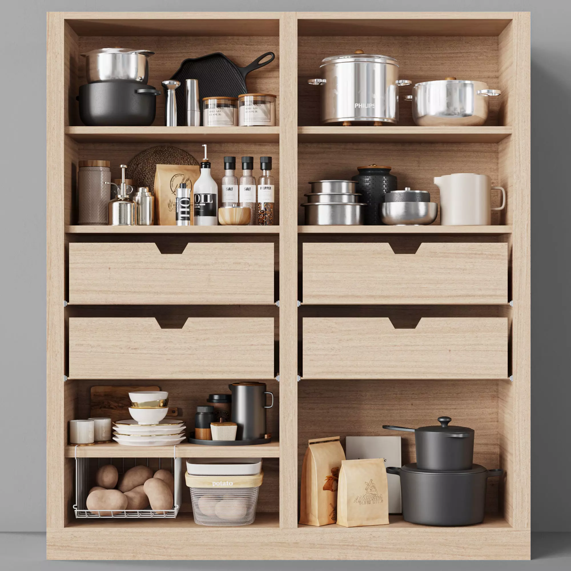 kitchen accessories046 3D model