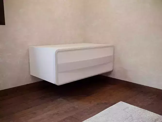 Pinocchio furniture - bed side table 3D model
