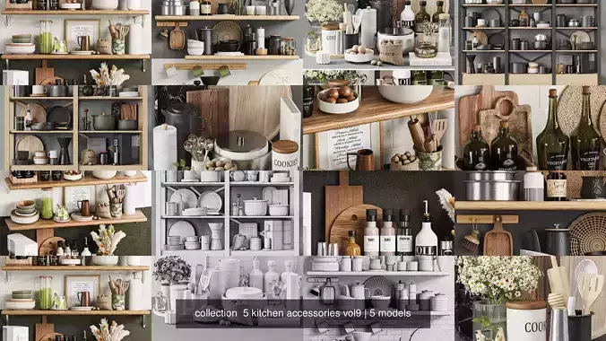 collection  5 kitchen accessories vol9 