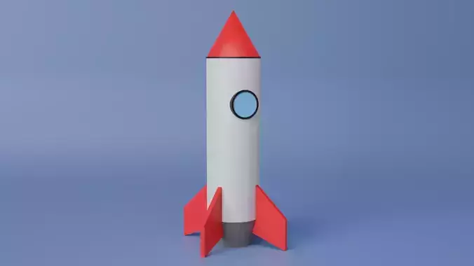 Cartoon Rocket