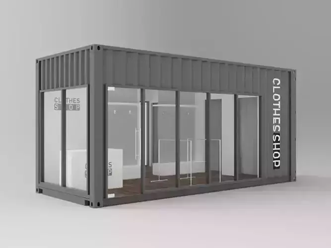 Retail Clothes Shop Container