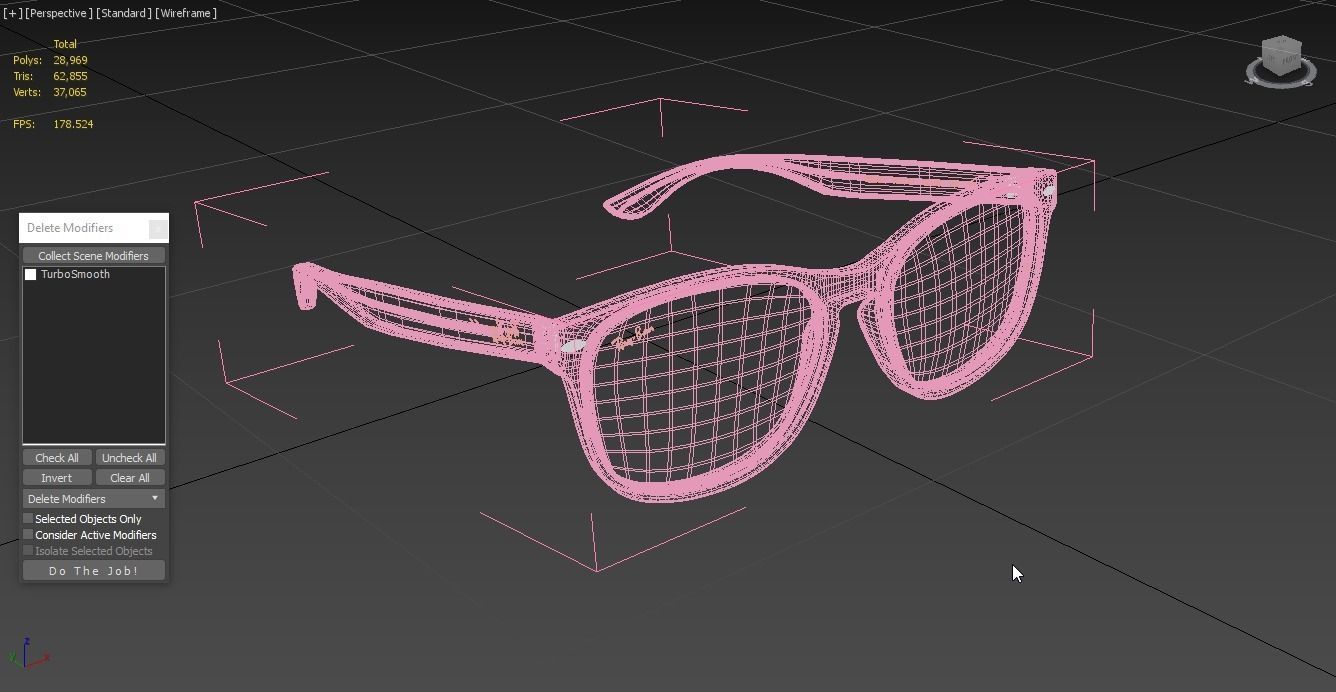 Ray Ban Sunglass Polarized Green Classic G-15 RB2184 3D model_3