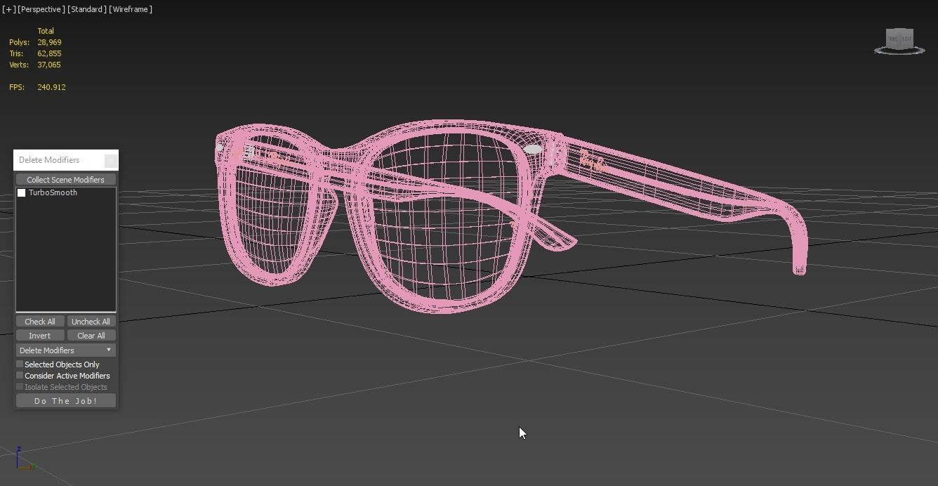 Ray Ban Sunglass Polarized Green Classic G-15 RB2184 3D model_4