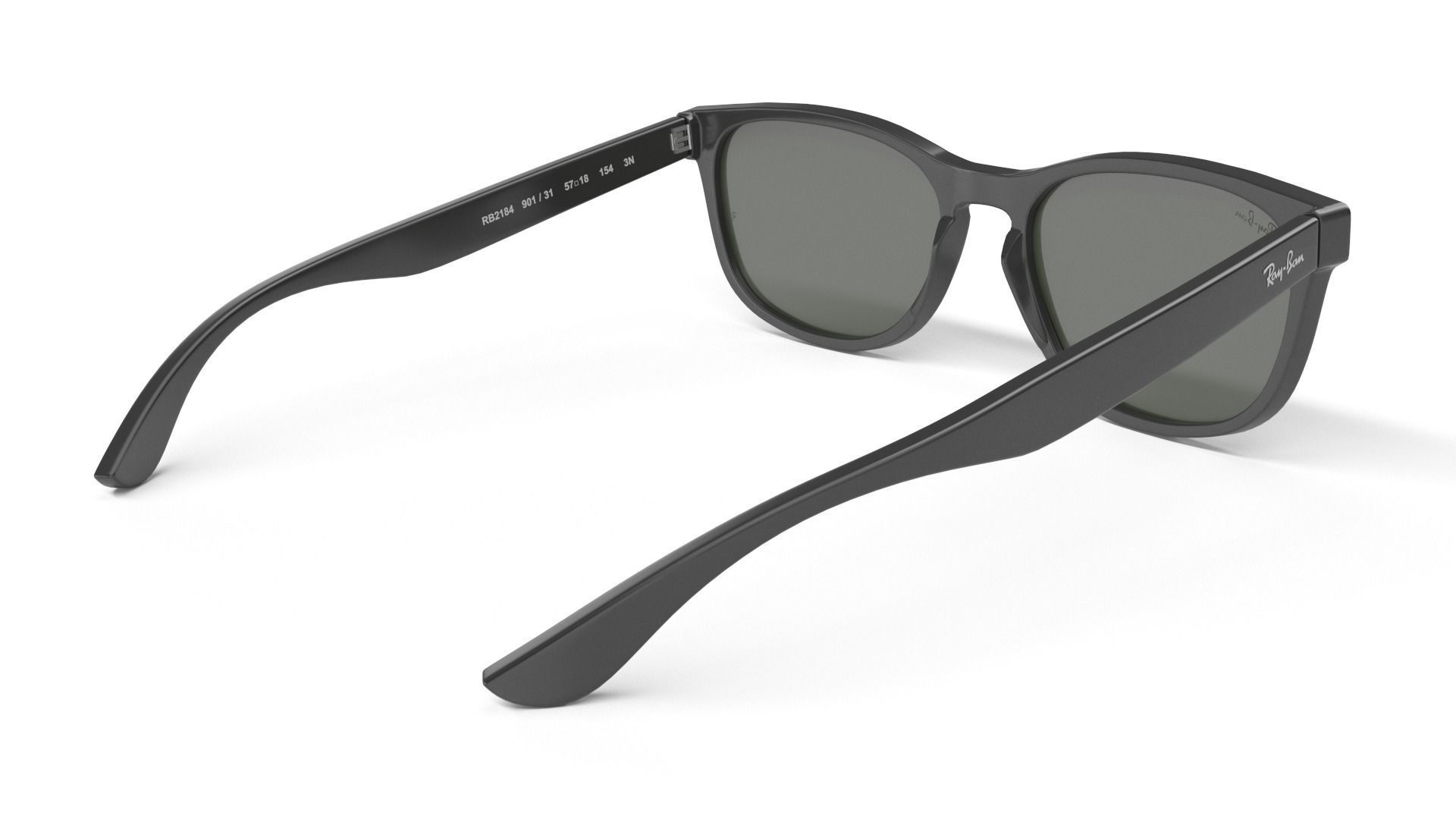 Ray Ban Sunglass Polarized Green Classic G-15 RB2184 3D model_7