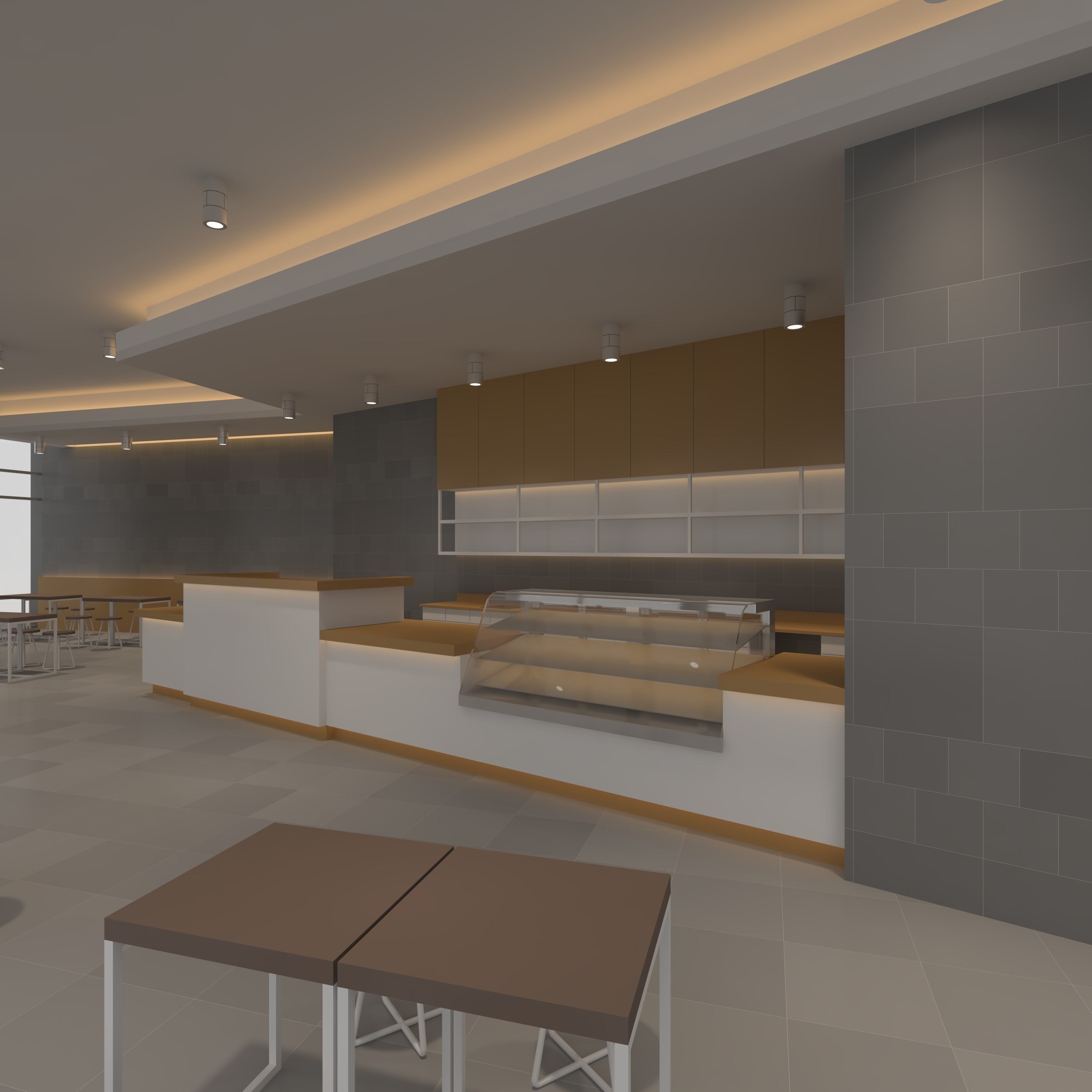 Cafe Modern 2 3D model_36