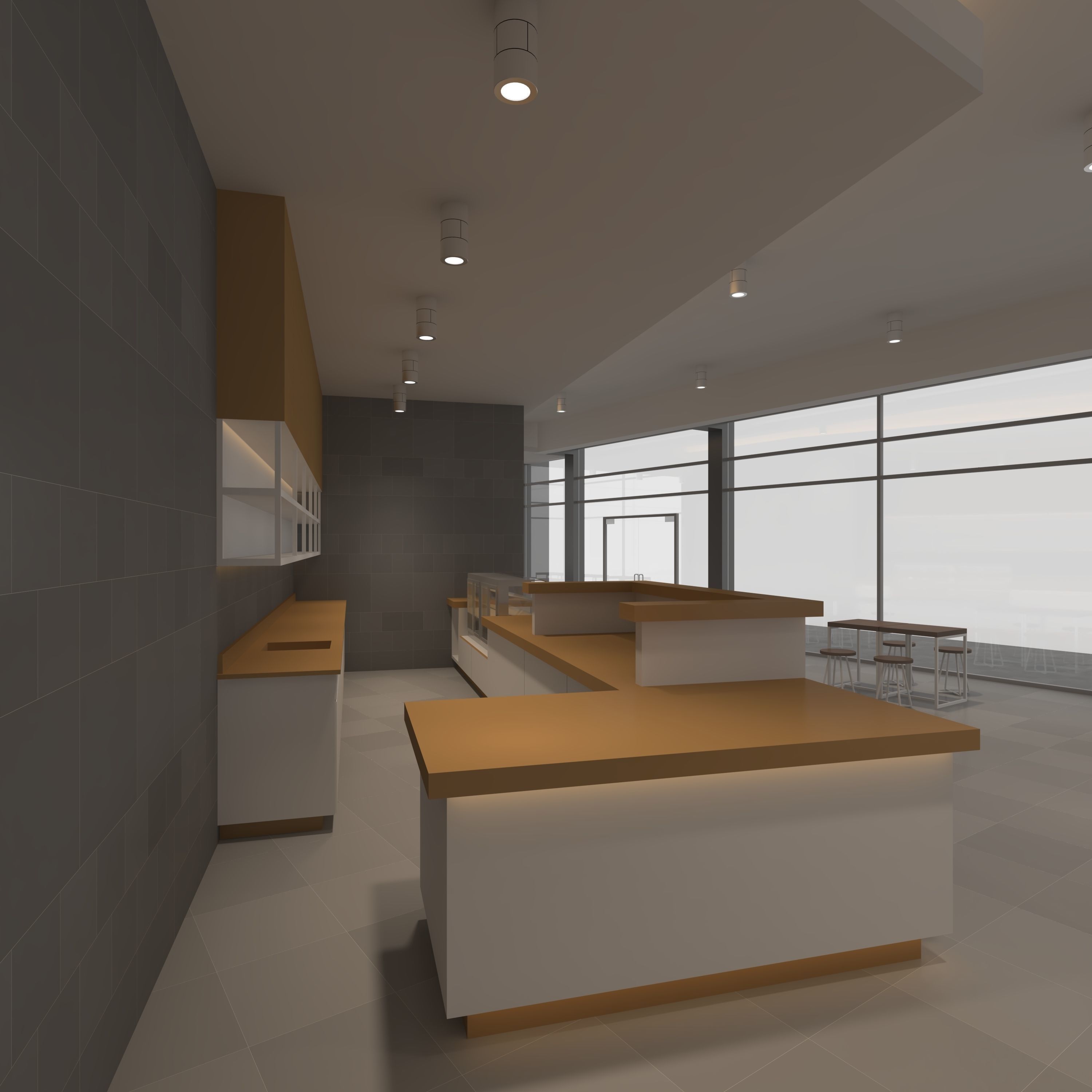 Cafe Modern 2 3D model_38