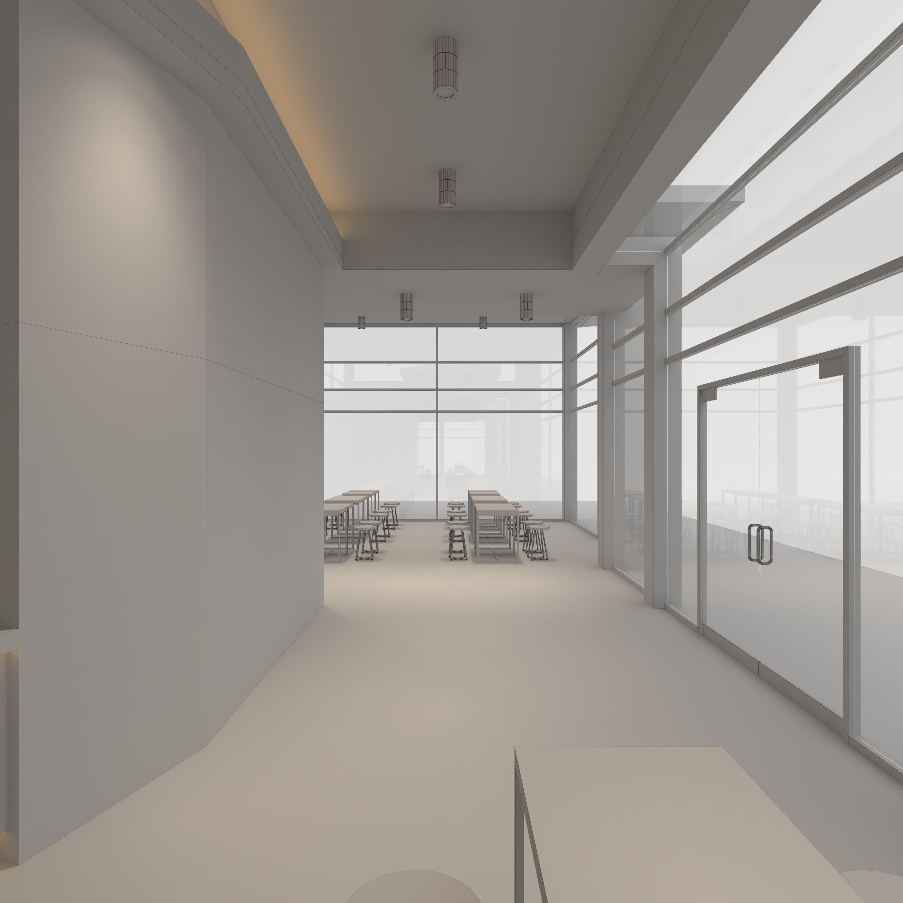 Cafe Modern 2 3D model_33