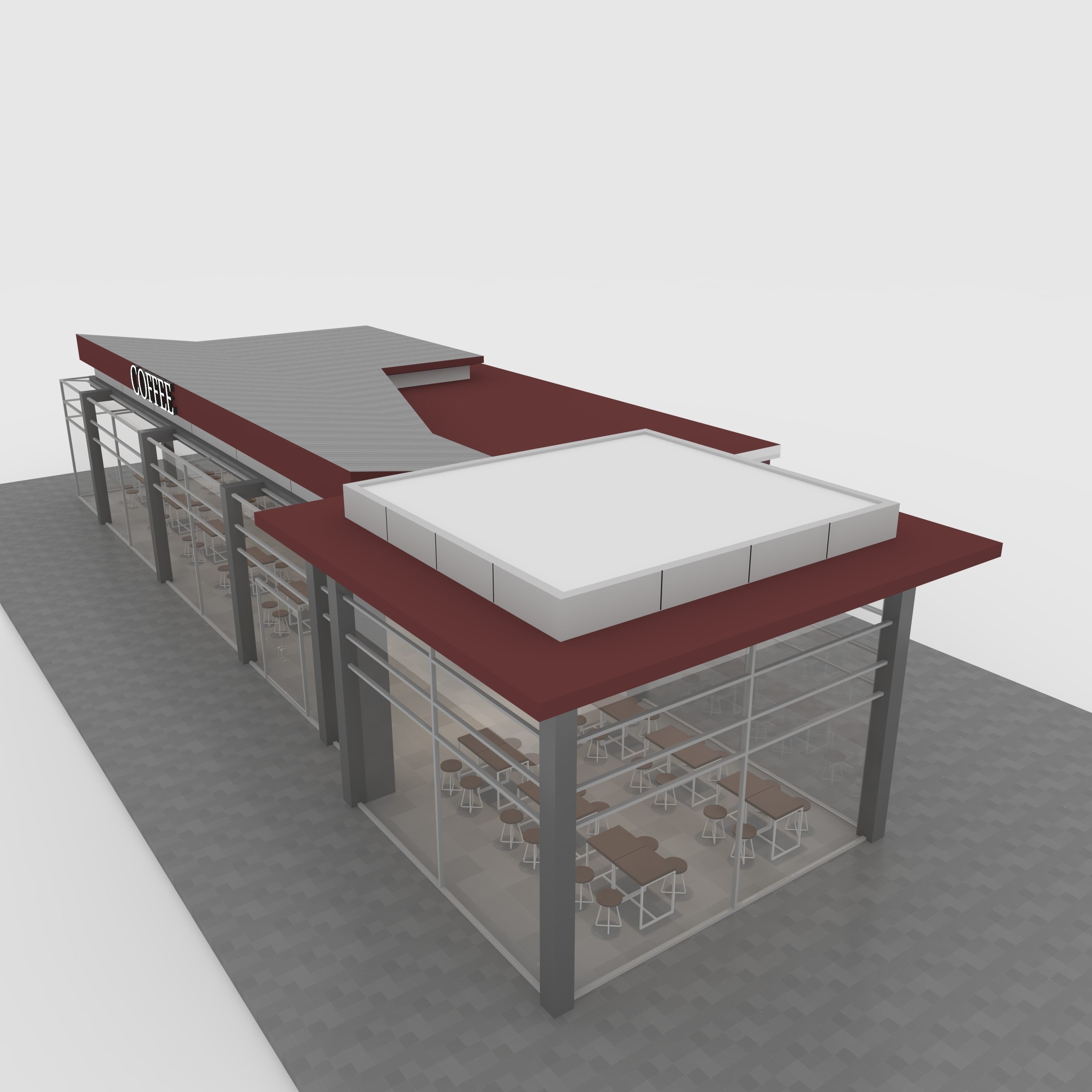 Cafe Modern 2 3D model_18