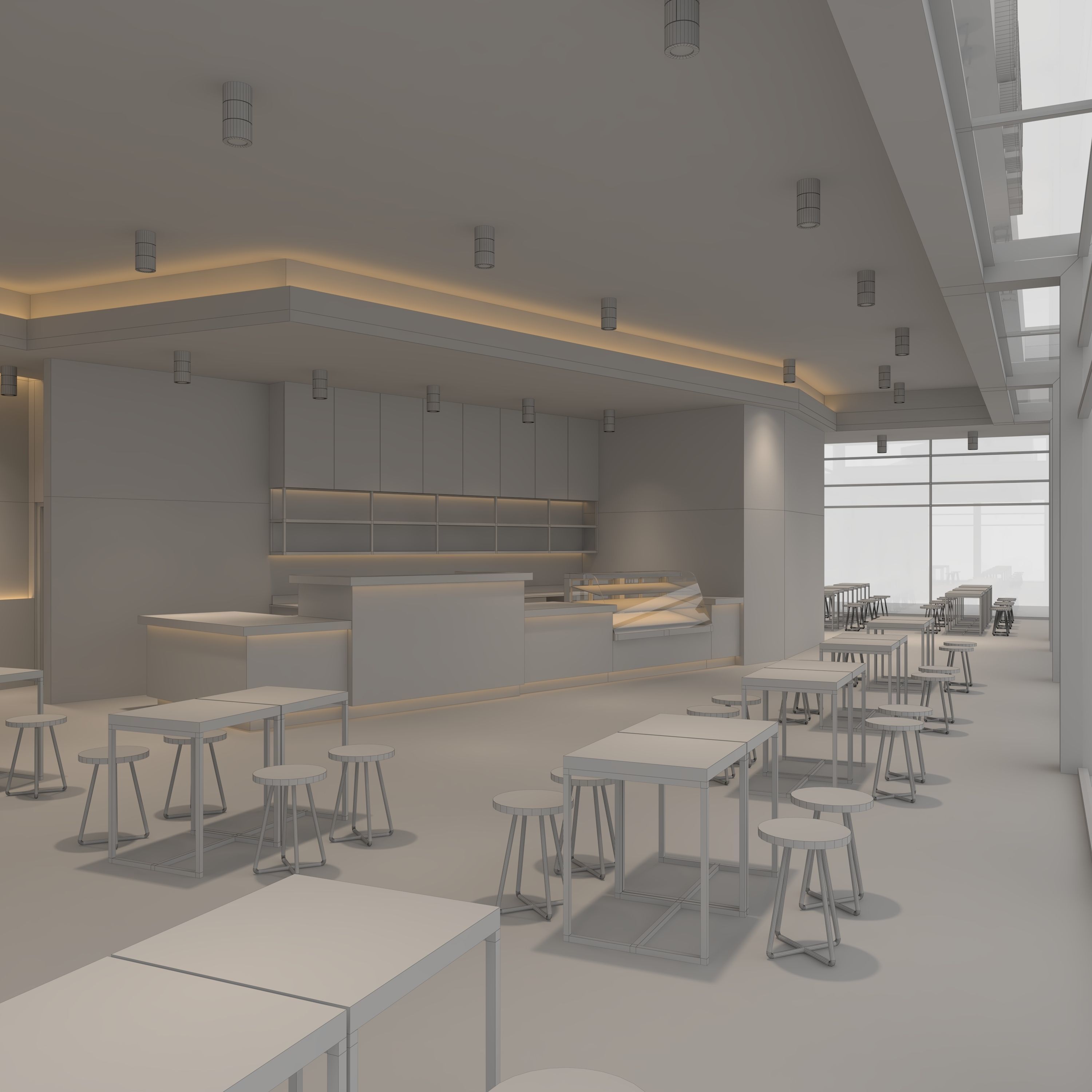 Cafe Modern 2 3D model_27