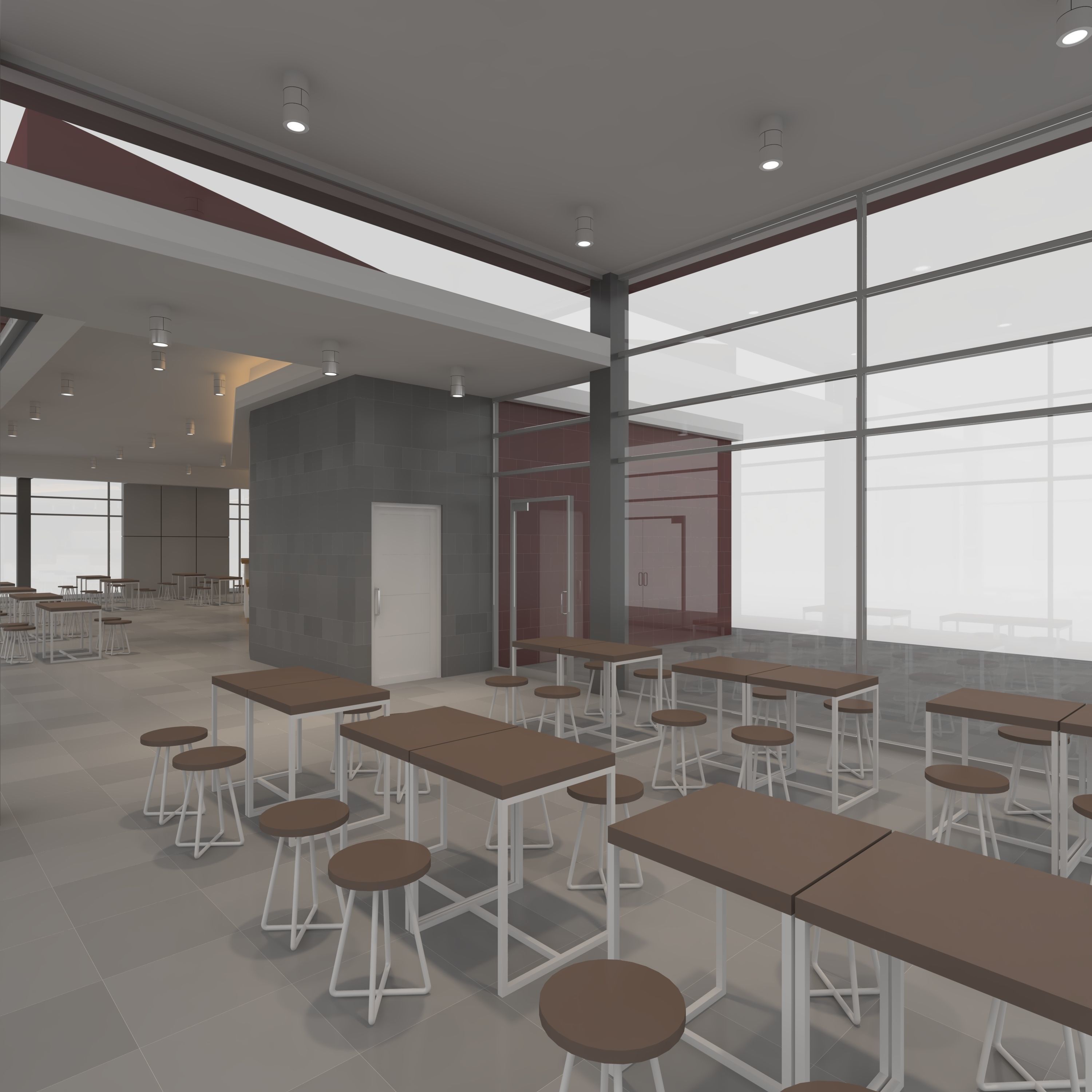 Cafe Modern 2 3D model_34