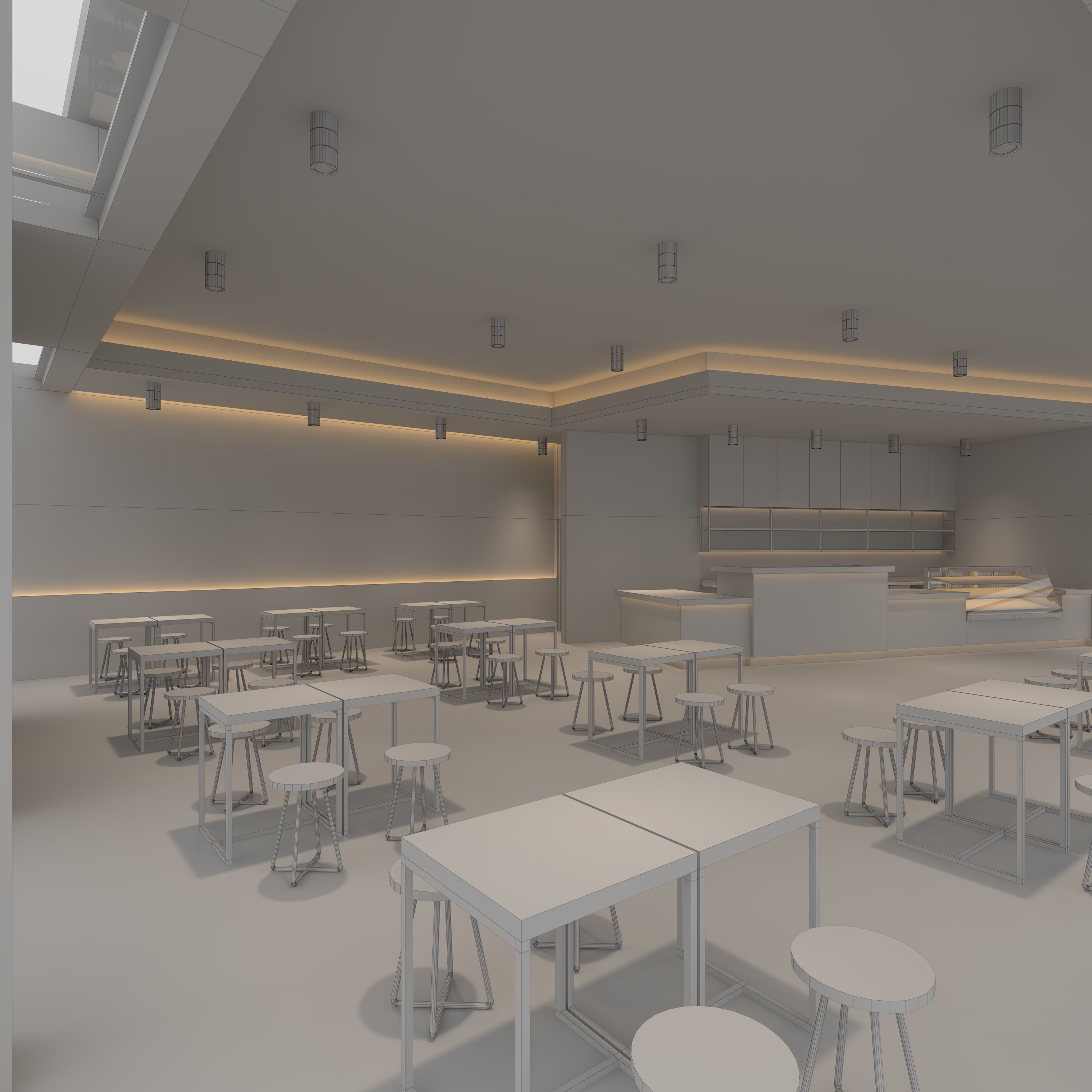 Cafe Modern 2 3D model_31