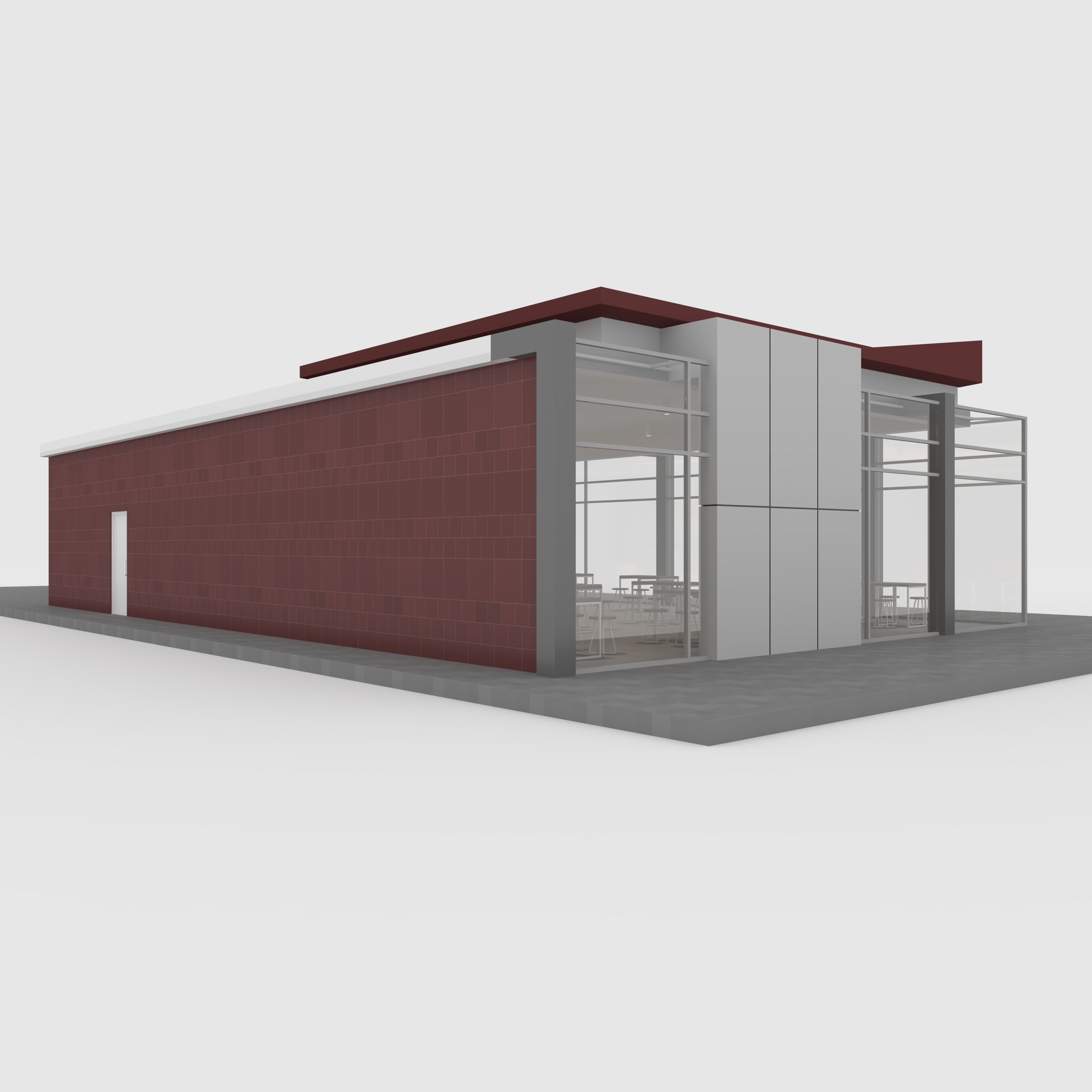 Cafe Modern 2 3D model_10