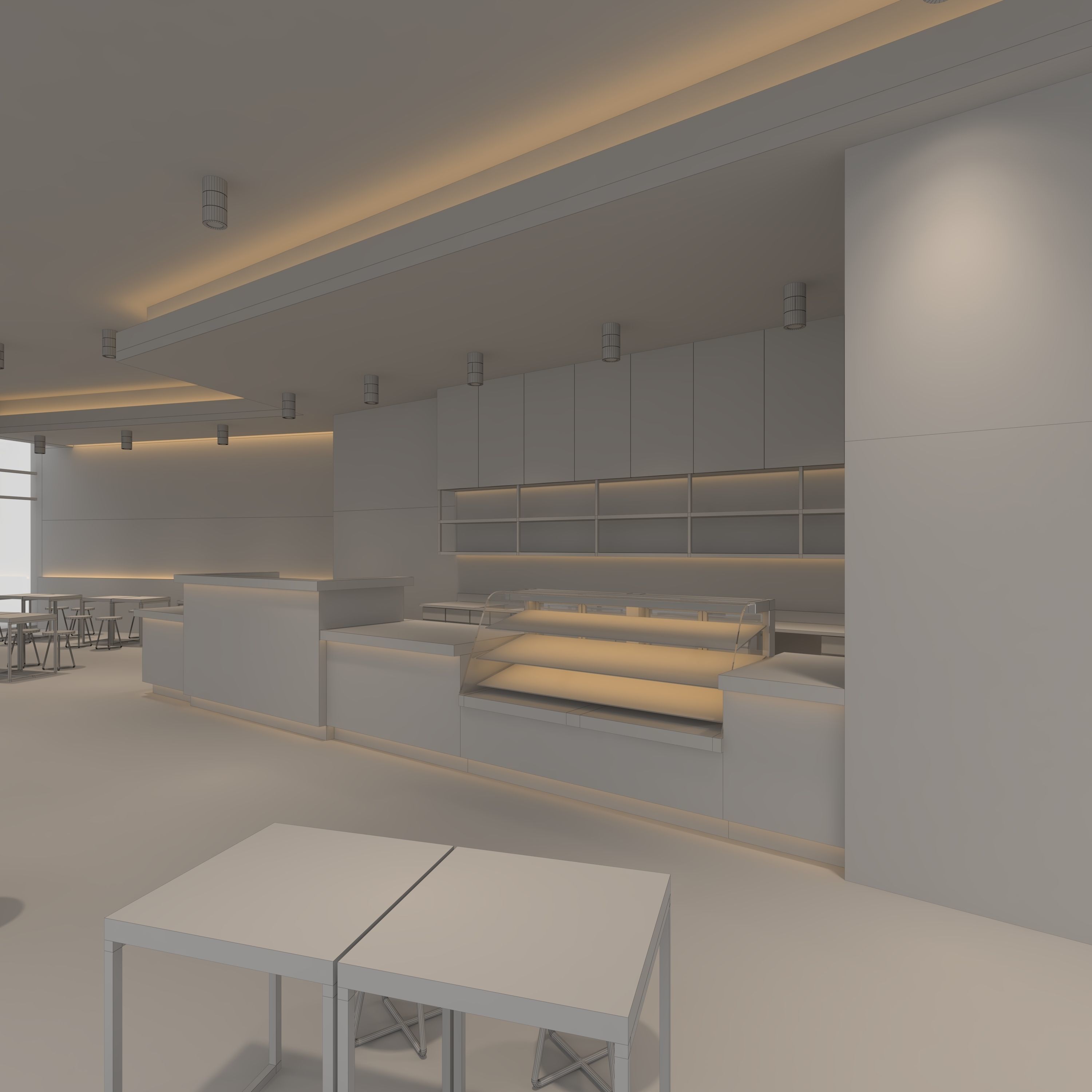 Cafe Modern 2 3D model_37