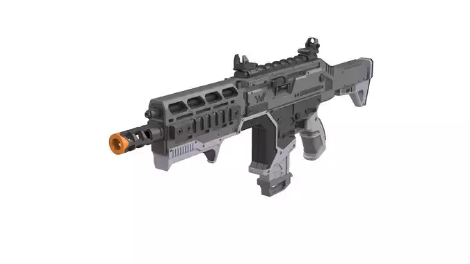 Hemlock Blaster - APEX - Commercial - Printable 3d model 3D print model