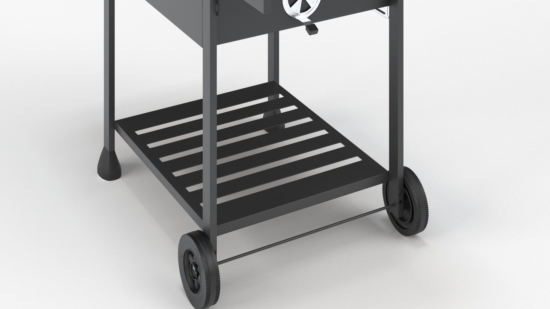 Royal Gourmet CD1824E 24-inch Charcoal BBQ Grill 3D model_2