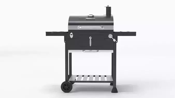 Royal Gourmet CD1824E 24-inch Charcoal BBQ Grill 3D model