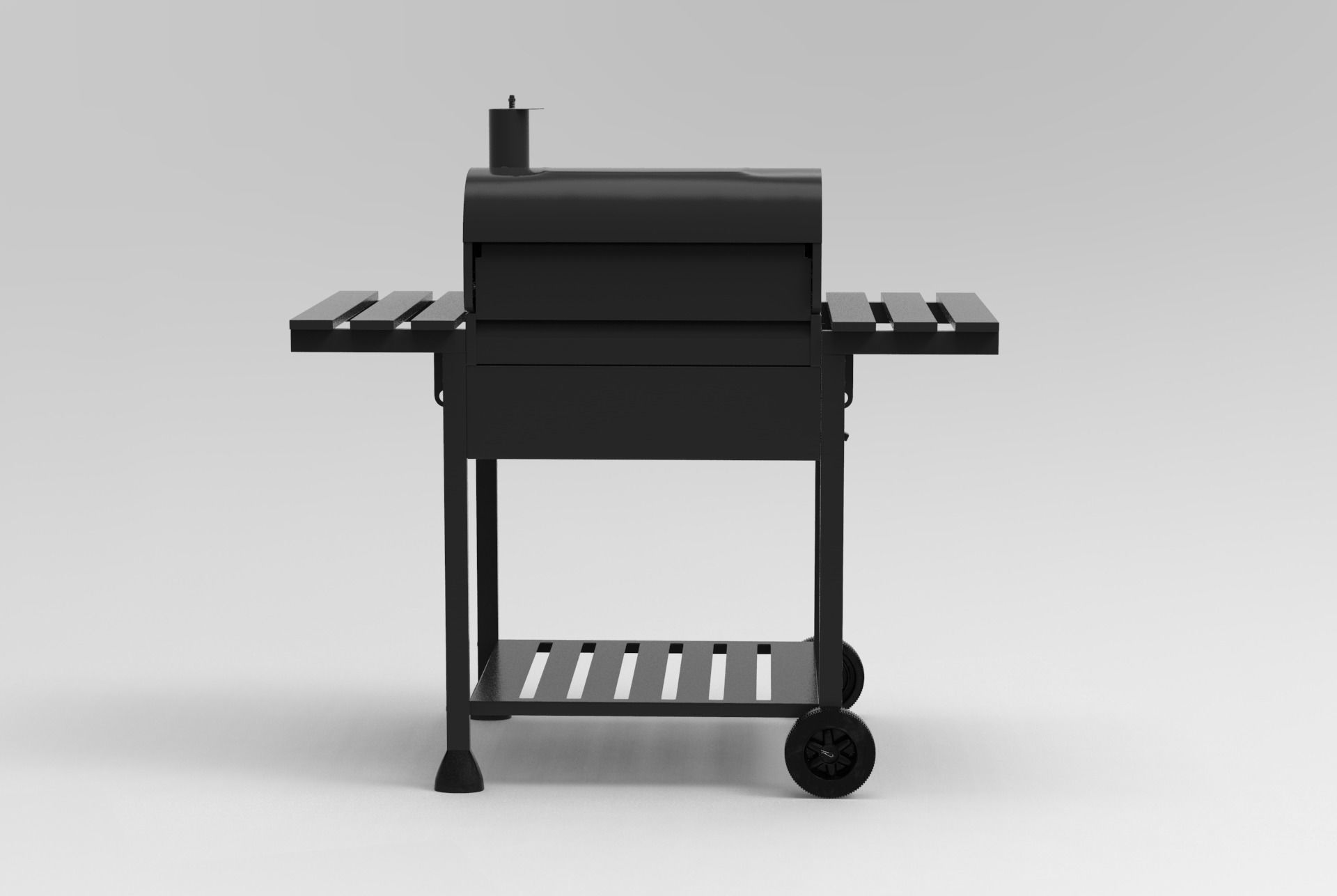 Royal Gourmet CD1824E 24-inch Charcoal BBQ Grill 3D model_33