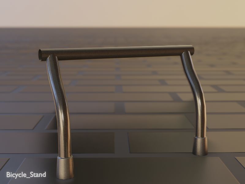 Cargo Bike Carbon Low-Poly and Rigged Version  Low-poly 3D model_26