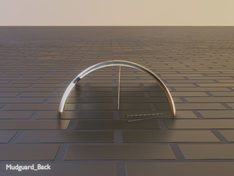 Cargo Bike Carbon Low-Poly and Rigged Version  Low-poly 3D model_38