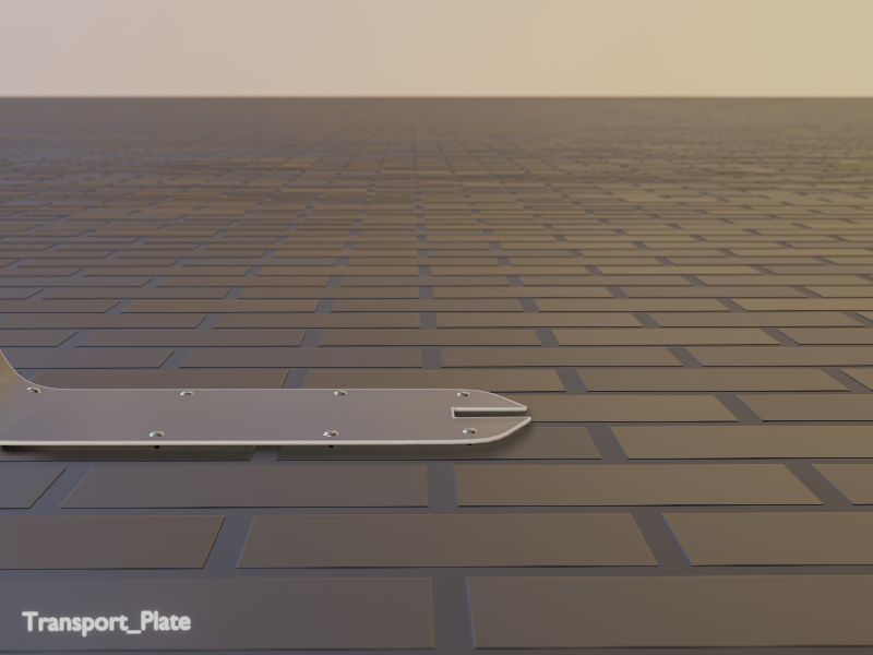 Cargo Bike Carbon Low-Poly and Rigged Version  Low-poly 3D model_44