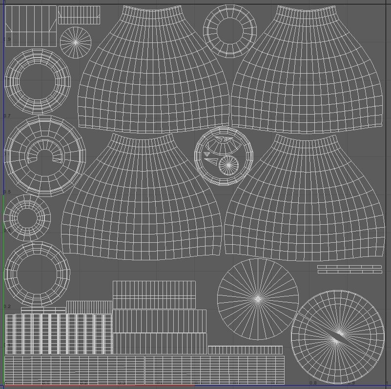 Fantasy Bottle  Low-poly 3D model_13