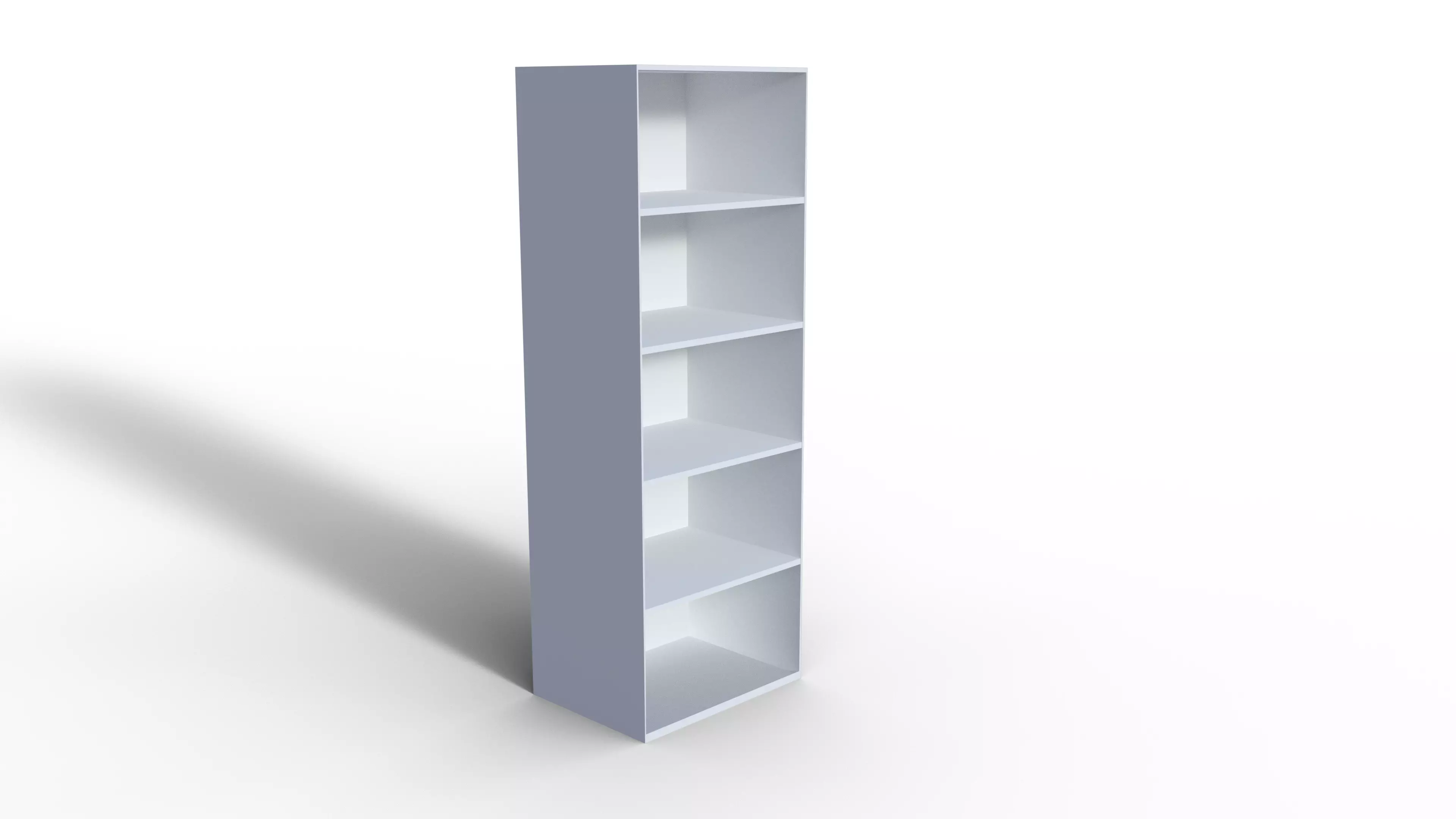 Wardrobe bookcase Free 3D model
