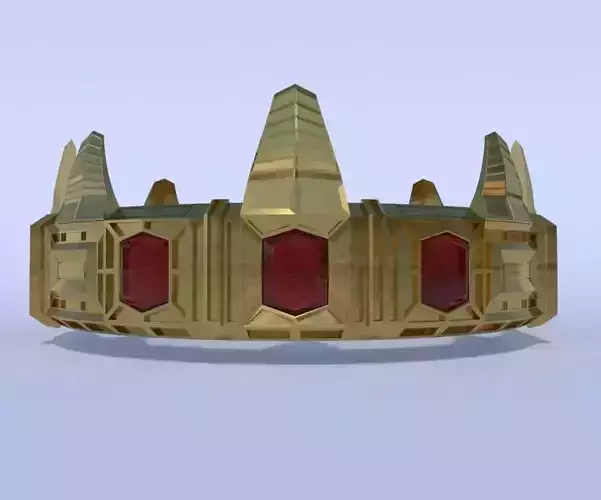 Old Medieval Gold Crown