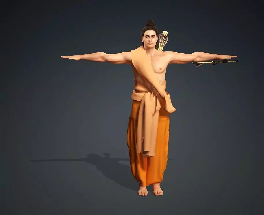 Shree Ram 3D model