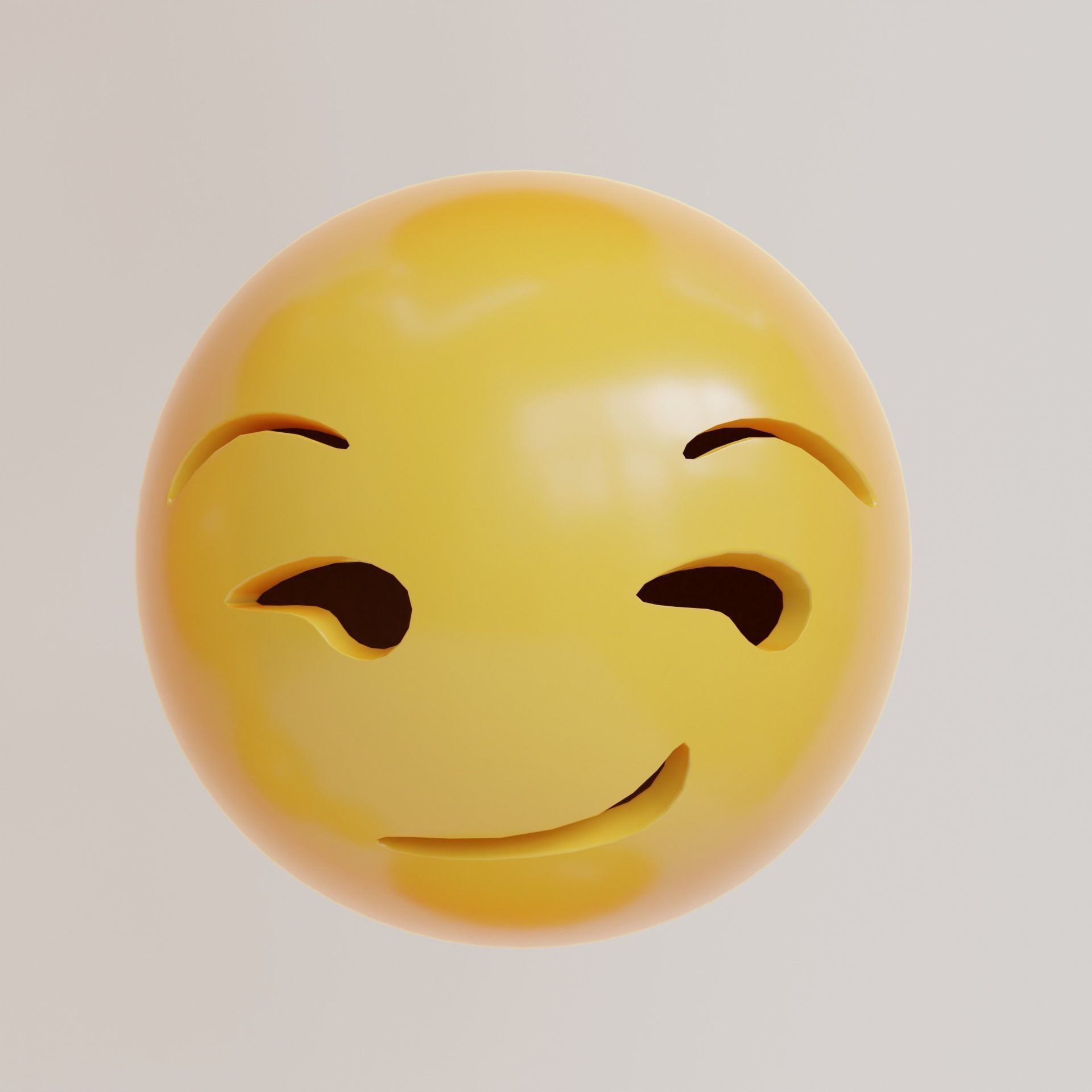 Emoji Pack - Low Poly  Low-poly 3D model_18