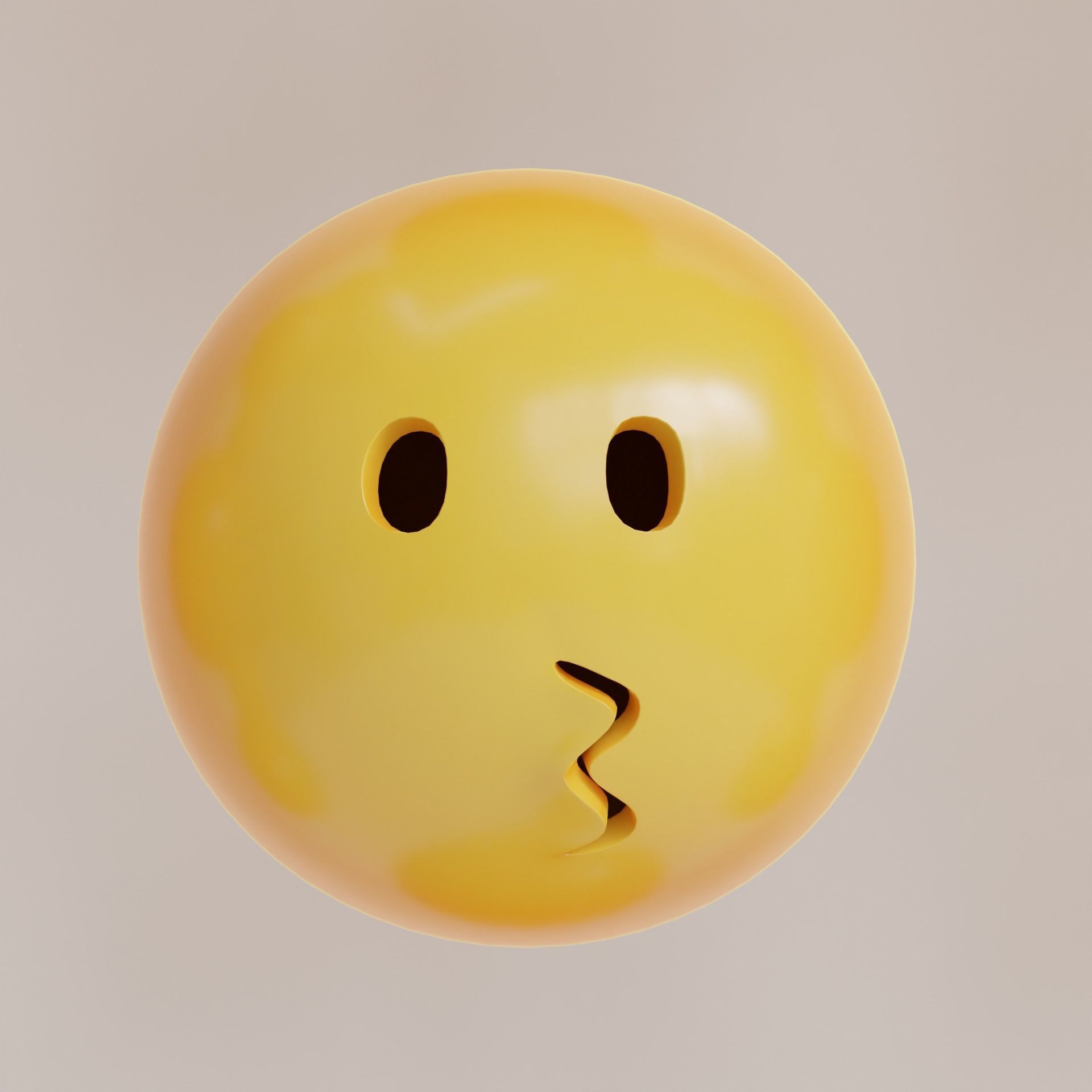 Emoji Pack - Low Poly  Low-poly 3D model_21