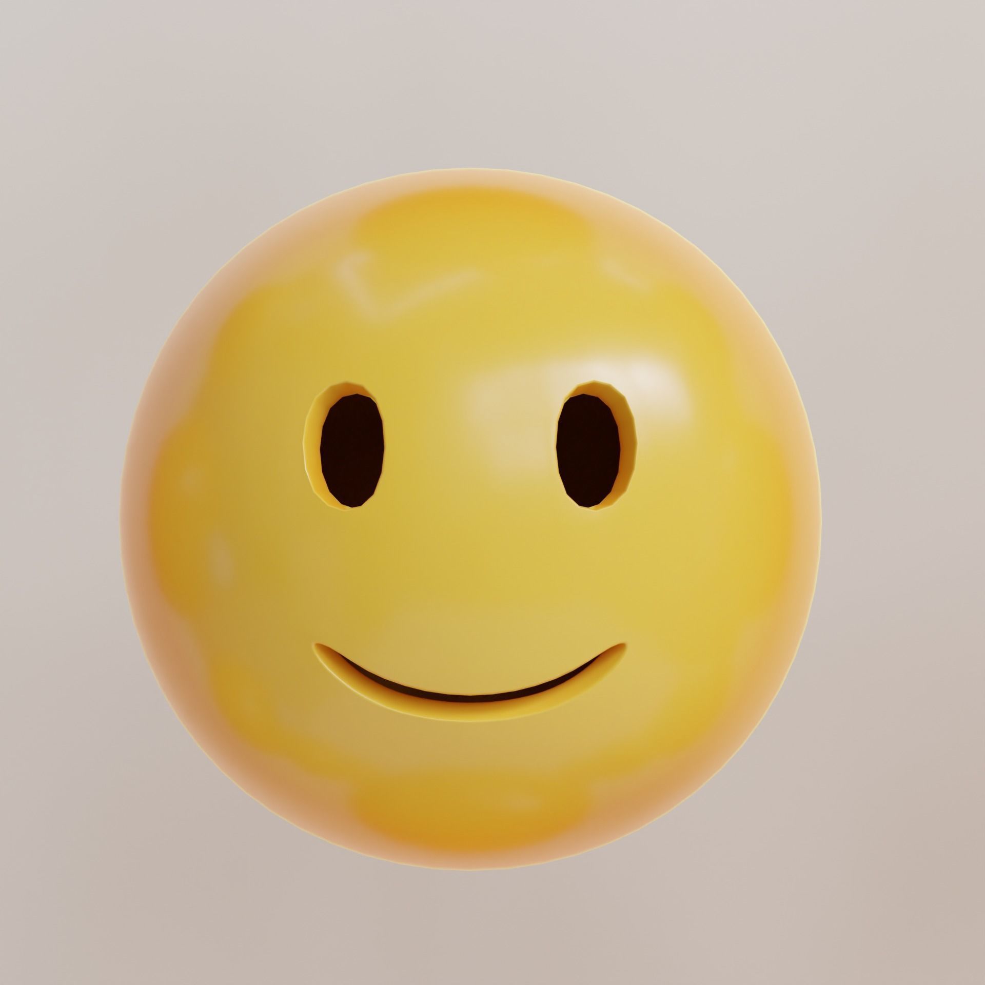 Emoji Pack - Low Poly  Low-poly 3D model_11