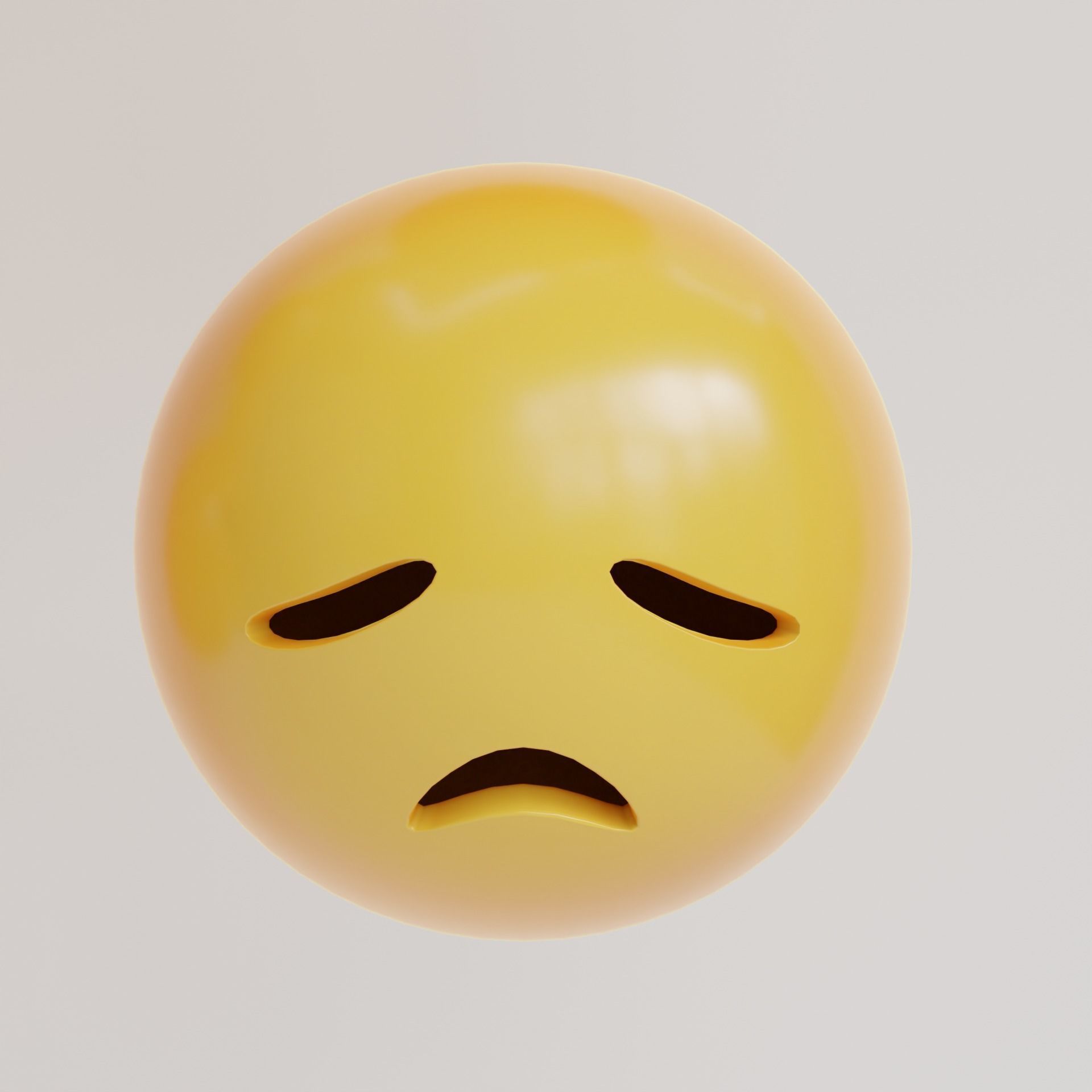 Emoji Pack - Low Poly  Low-poly 3D model_25