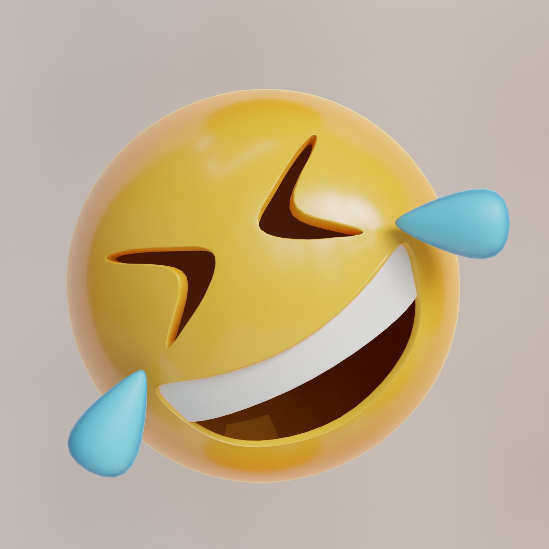 Emoji Pack - Low Poly  Low-poly 3D model_13