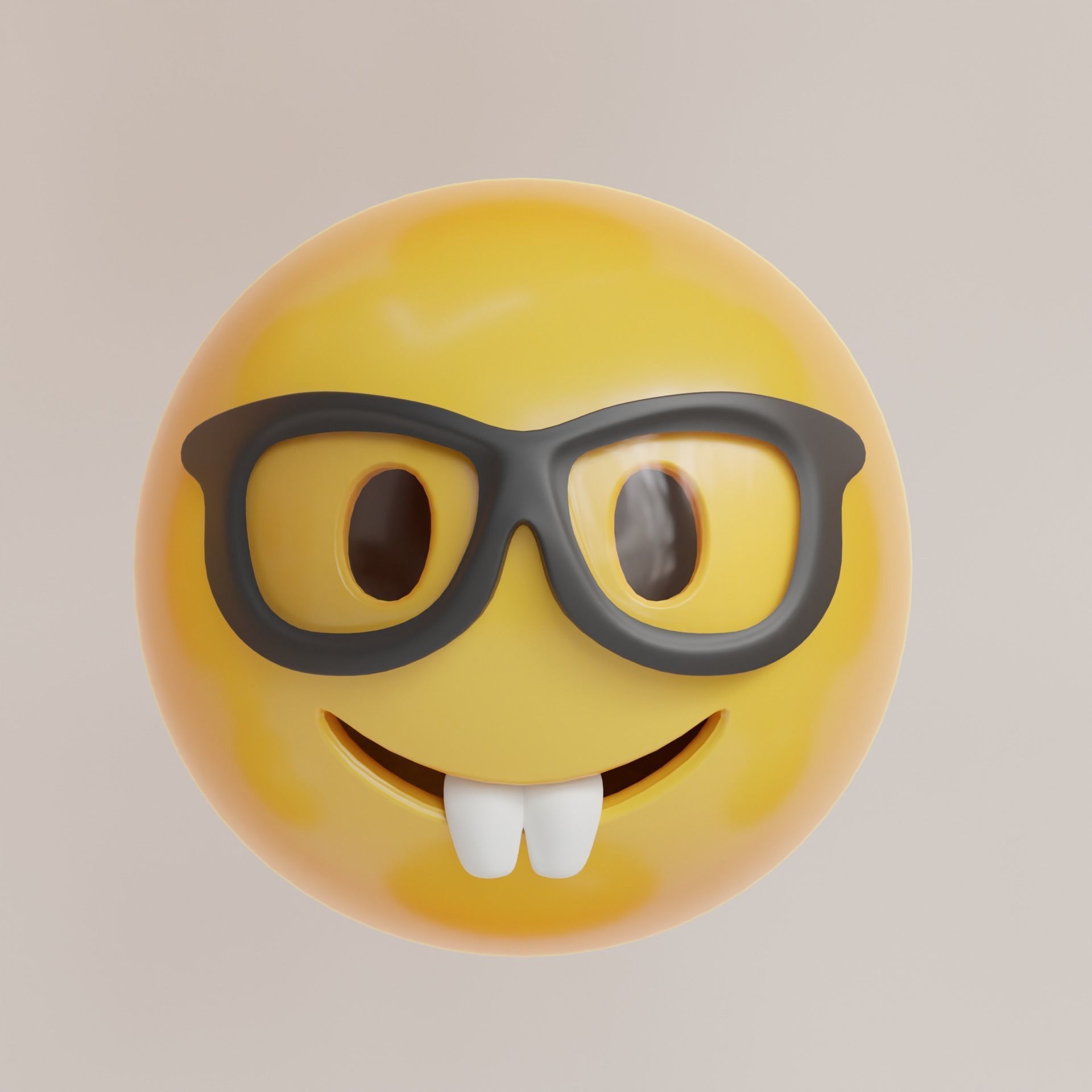 Emoji Pack - Low Poly  Low-poly 3D model_23