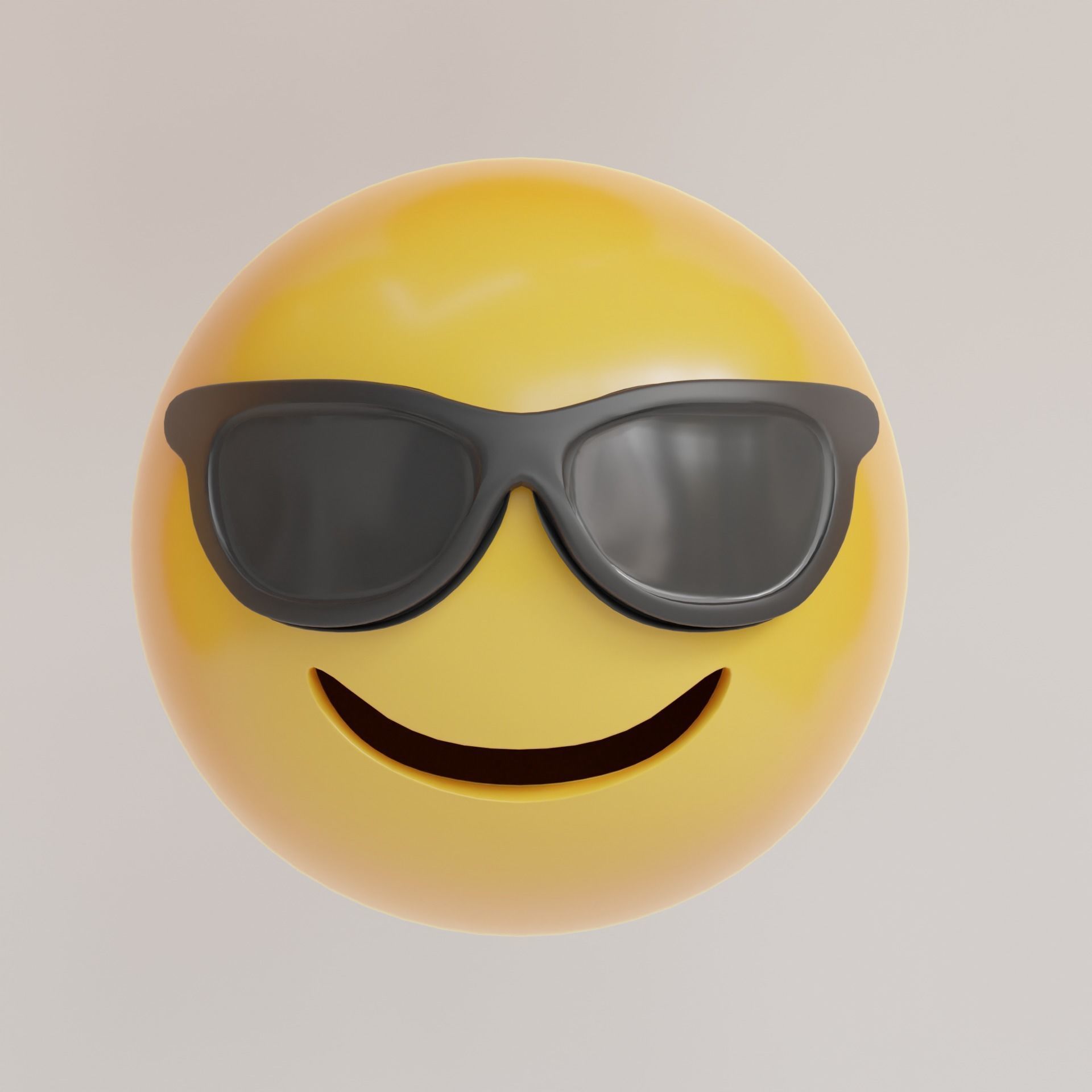 Emoji Pack - Low Poly  Low-poly 3D model_26