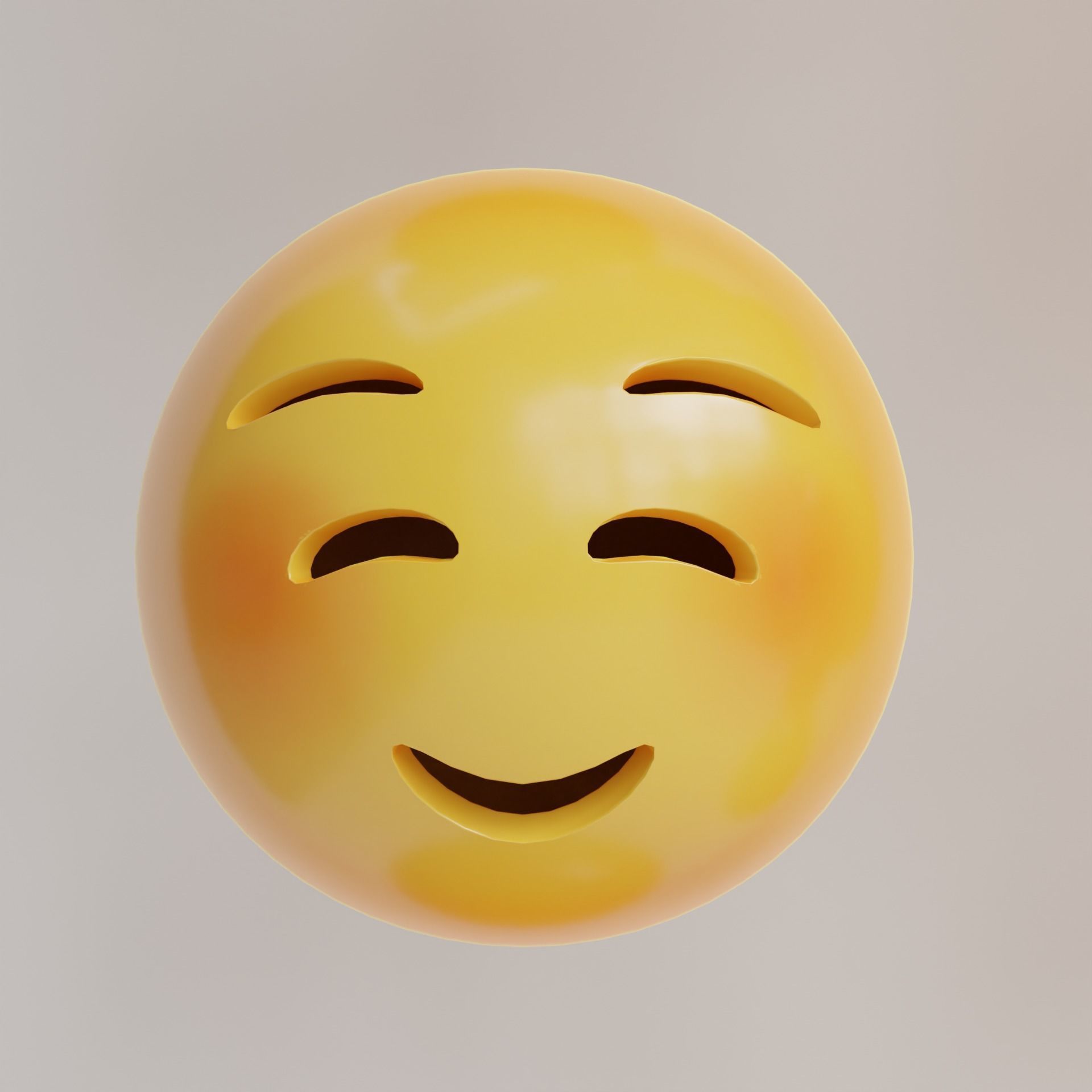 Emoji Pack - Low Poly  Low-poly 3D model_19