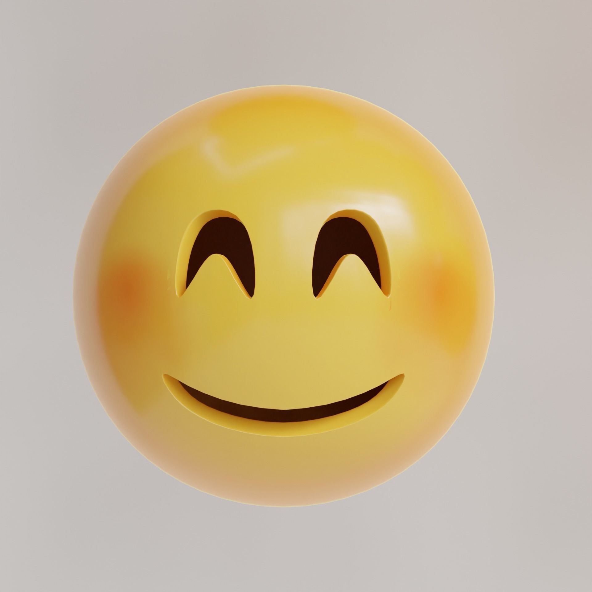 Emoji Pack - Low Poly  Low-poly 3D model_30