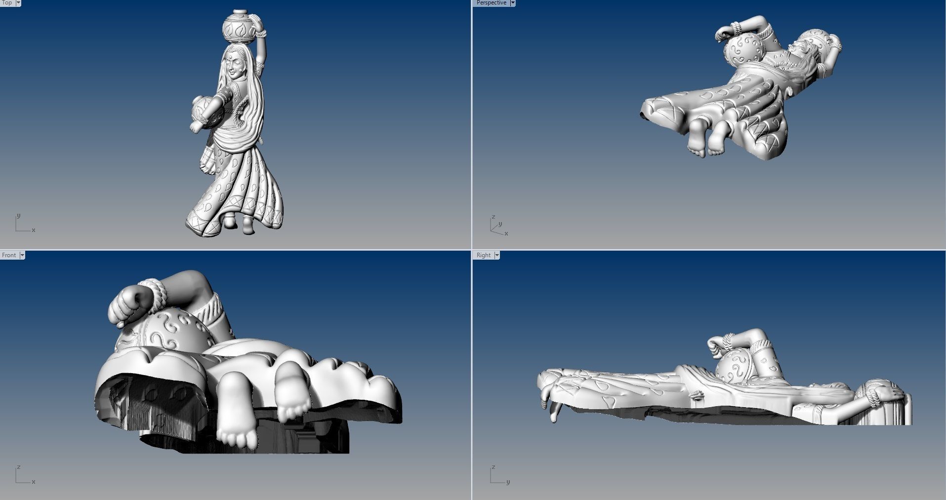 RATHA PENDENT 3D print model_7