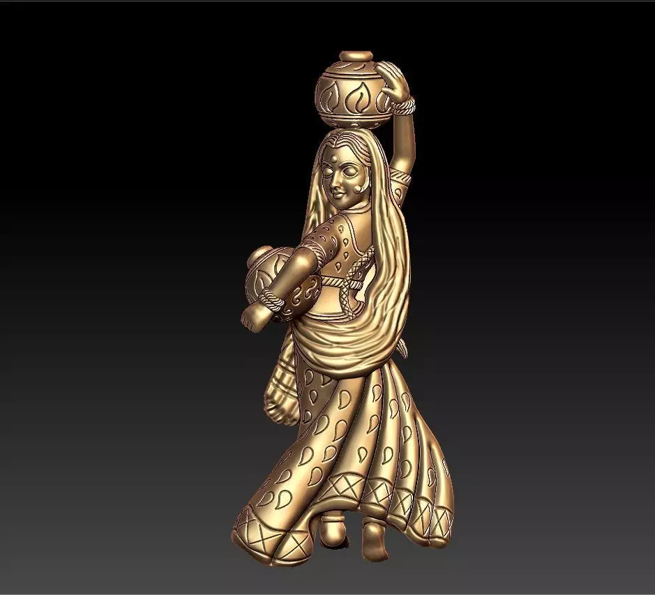 RATHA PENDENT 3D print model_0