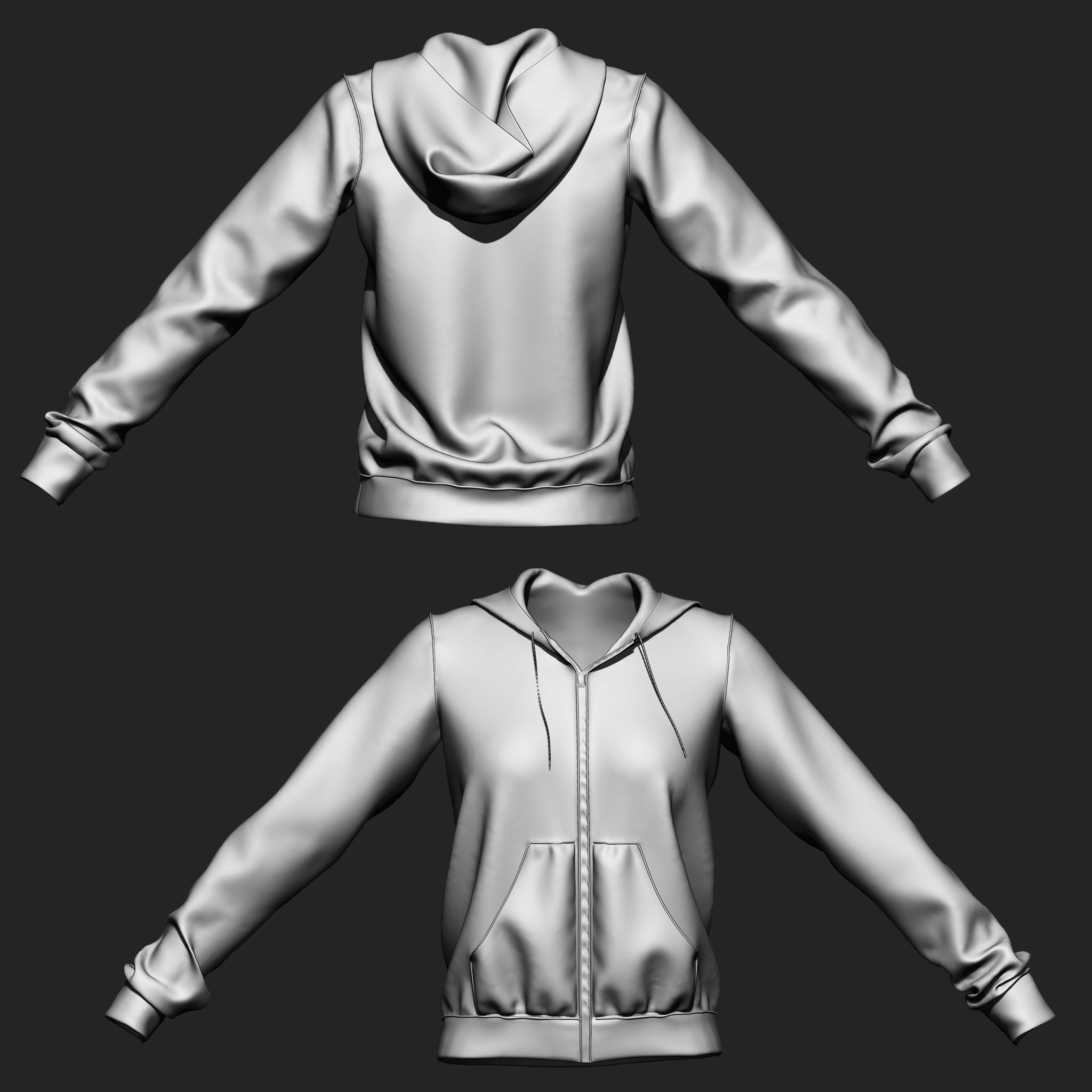 Clothes Collection IMM Brush Pack 17 in One Vol 3 3D model | CGTrader